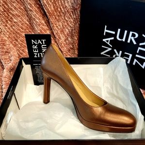 Naturalizer, Teresa- Cocoa Pearl pumps 8.5N, w/box